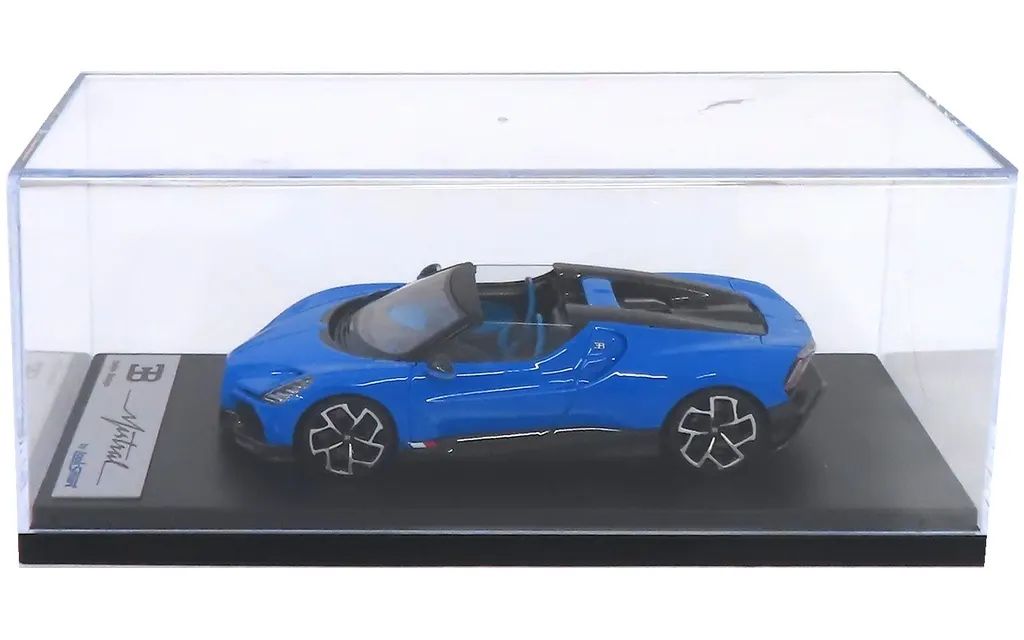 【中古】ミニカー 1/43 Bugatti W16 Mistral(ブルー) [LS544C]
