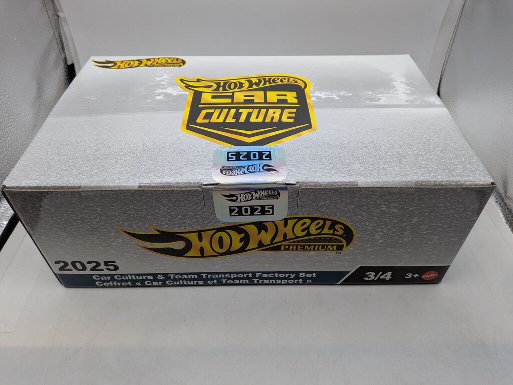 マテル 2025 ファクトリーセット A HOTWHEELS 2025 カーカルチャー&チームトランスポート ファクトリーセット A 3/4