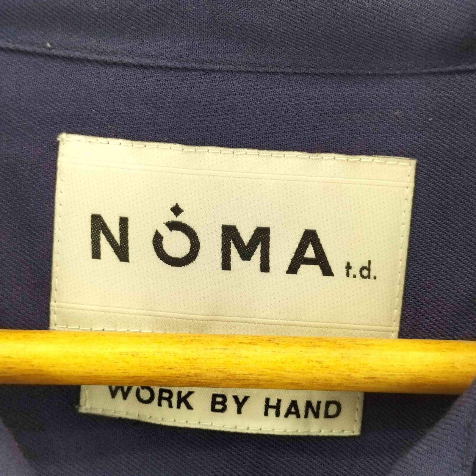 ノーマティーディー NOMA t.d. Floral Hand Embroidery Shirt 刺繍
