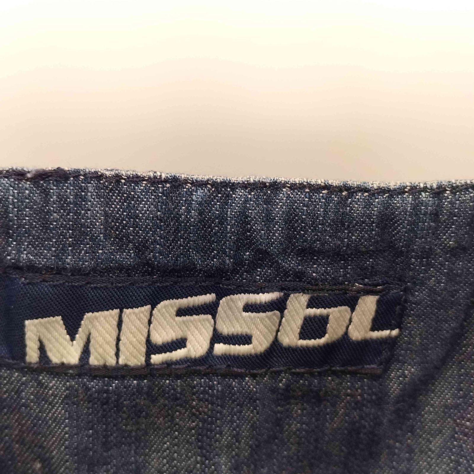 ミスシックスティ MISS SIXTY イタリア製 ダメージ加工 デニム