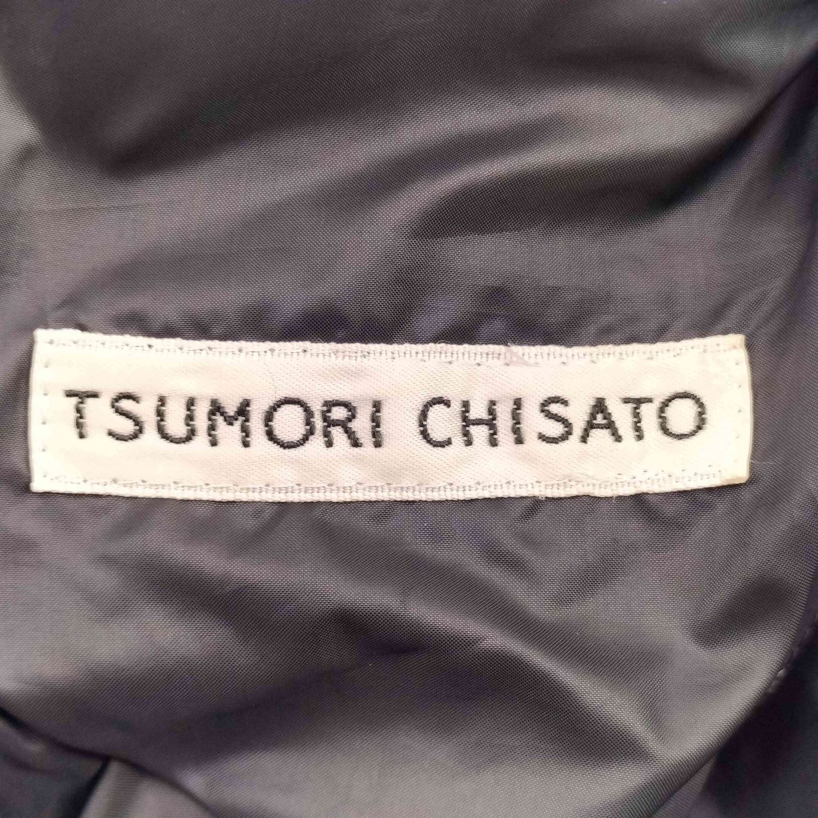 ツモリチサト TSUMORI CHISATO 裏地 花柄 リバーシブル ダブルジップ