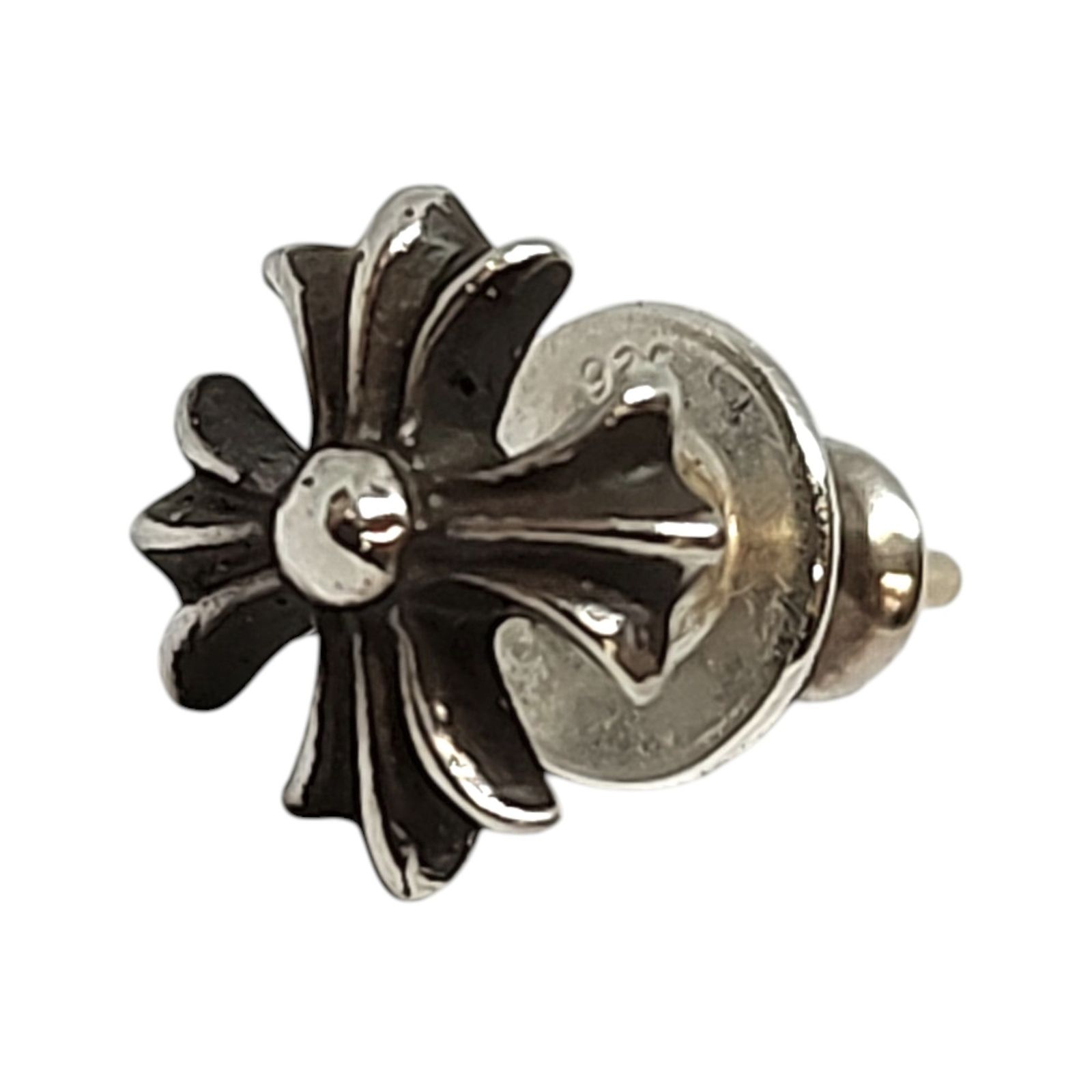 Chrome Hearts クロムハーツ No2 CH PLS CHプラス スタッド ピアス F シルバー