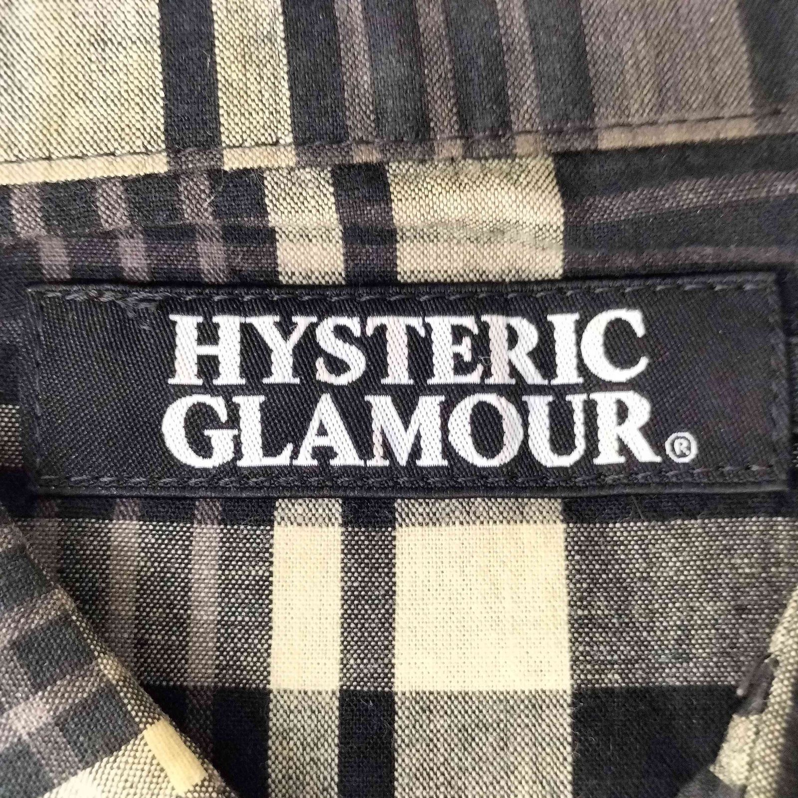 ヒステリックグラマー HYSTERIC GLAMOUR チェック L/S ウエスタン