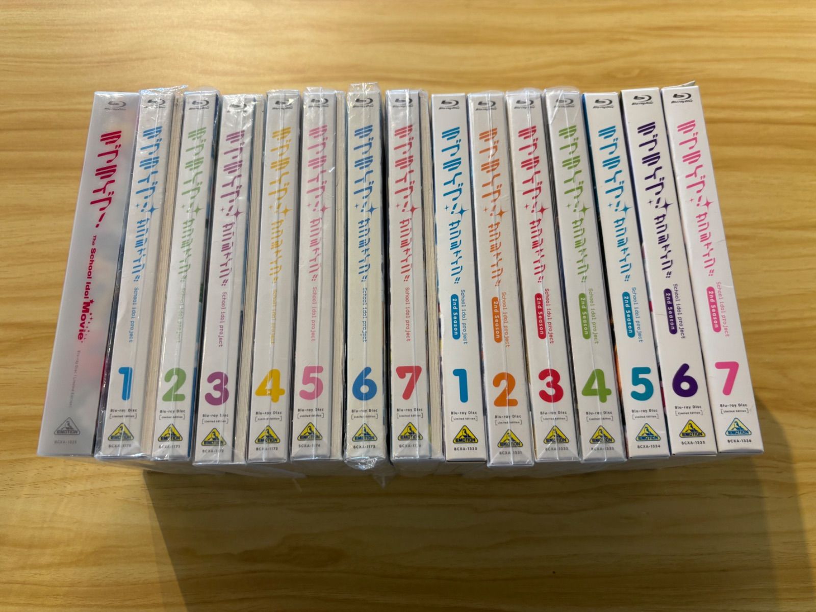 中古][blu−ray+CD] ラブライブ！サンシャイン!!1st 全7巻(帯付き)(1