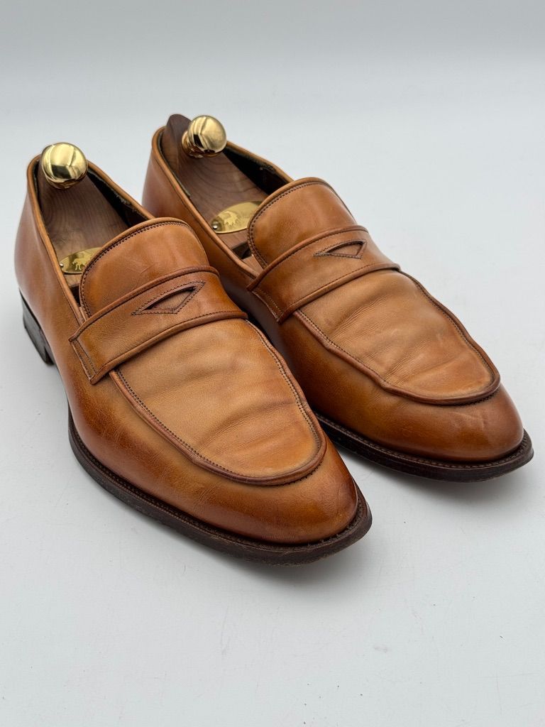 【新品】GRENSON ローファー　グレンソン　UK製 Grenson グレンソン コインローファー UK7.5F 目安26cm - メルカリ