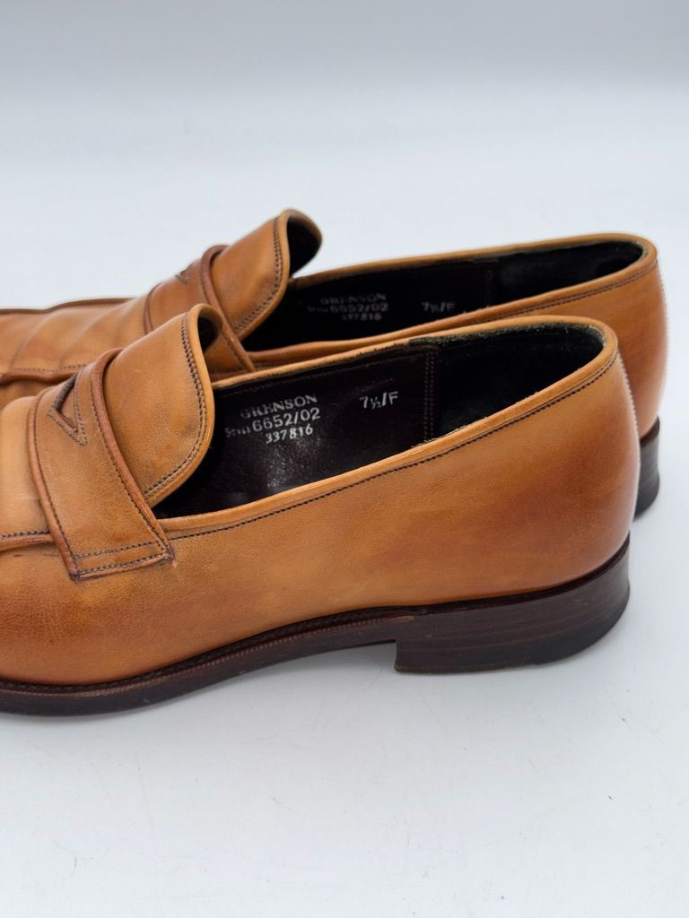 Grenson グレンソン コインローファー UK7.5F 目安26cm - メルカリ