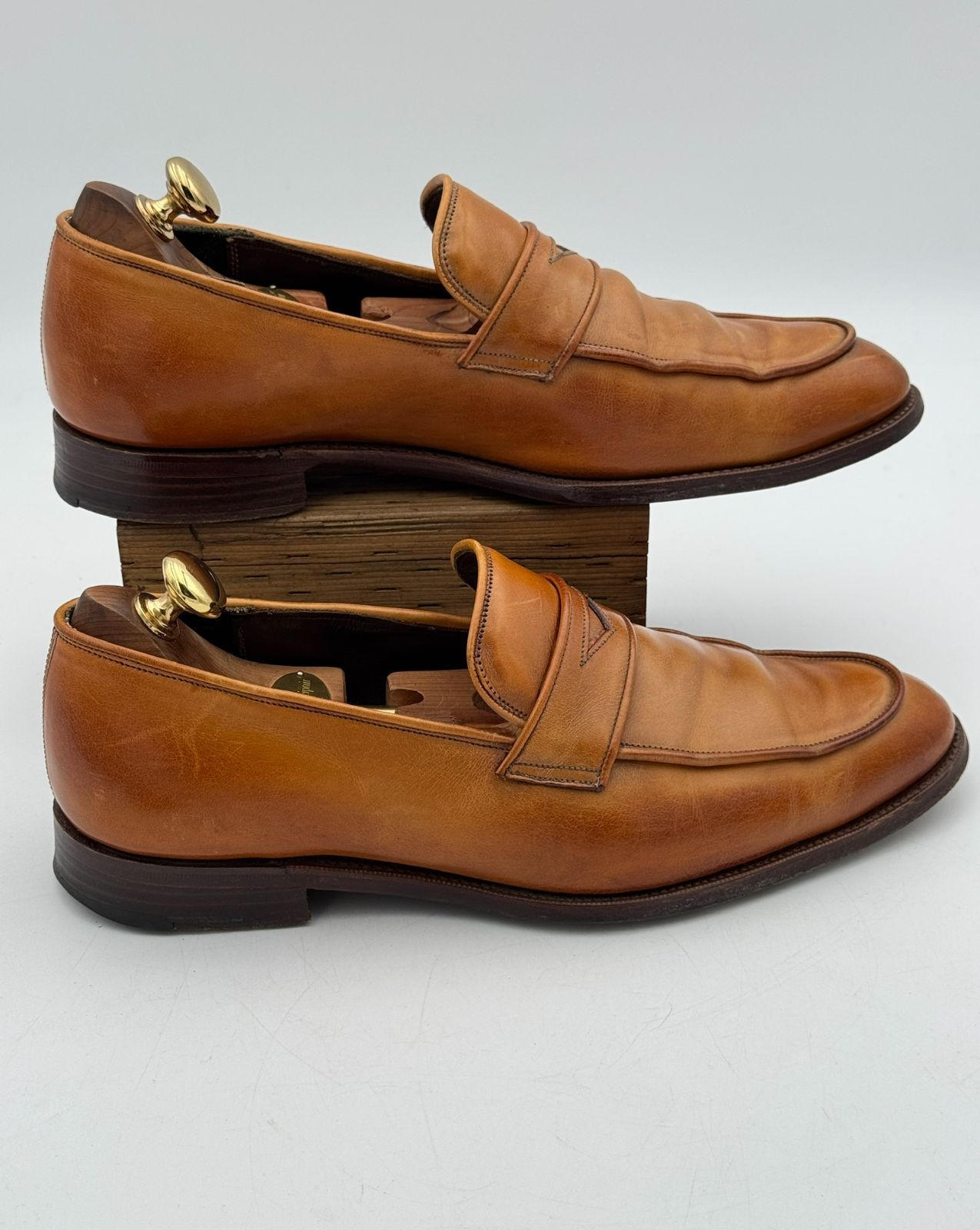 Grenson グレンソン コインローファー UK7.5F 目安26cm - メルカリ