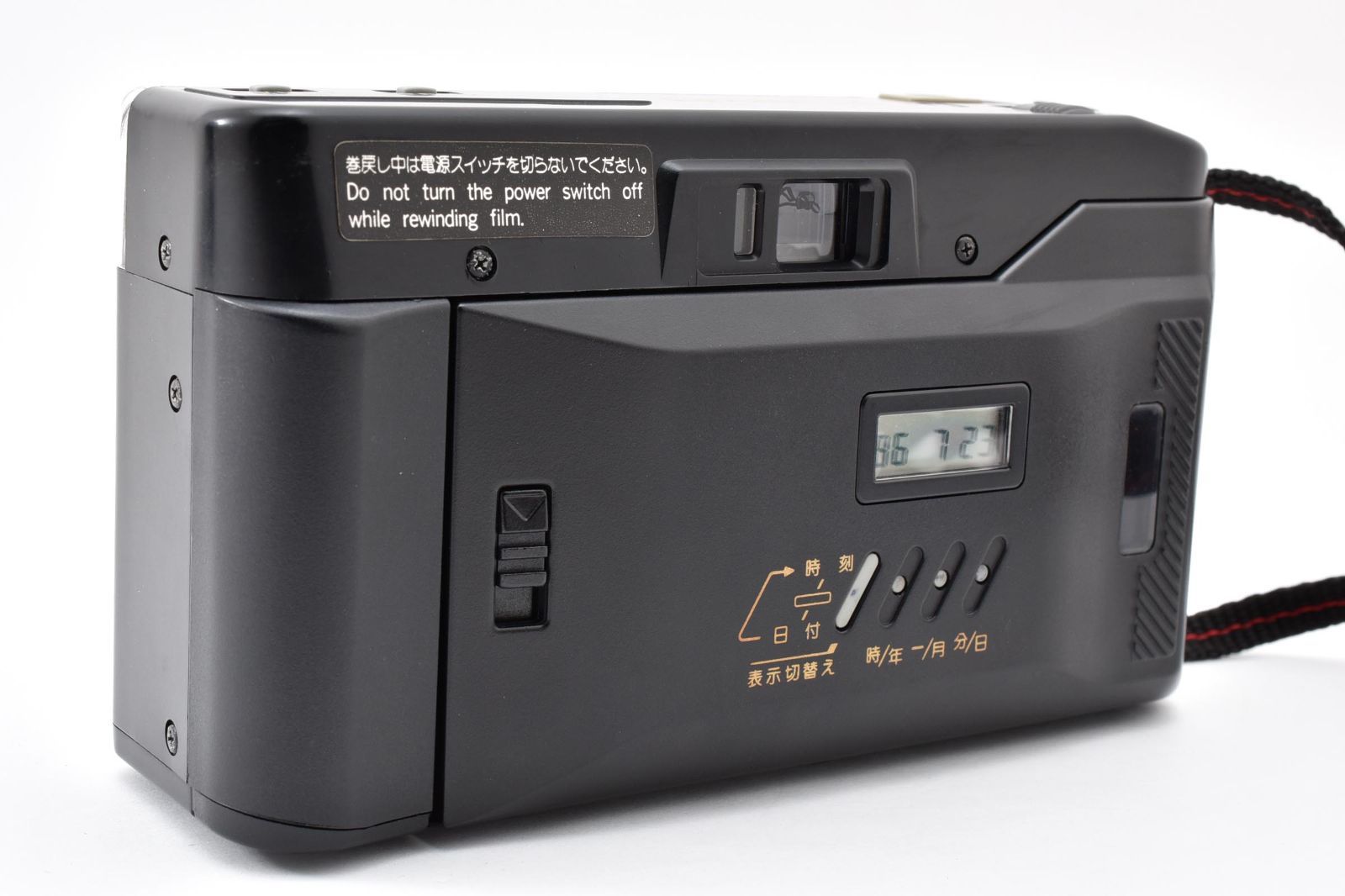 カメラ [美品 ストラップ付き] 京セラ KYOCERA TD