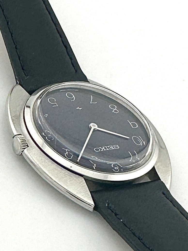 SEIKO 2220-0270 シャリオ アラビア数字 OH済み 手巻き時計 セイコー