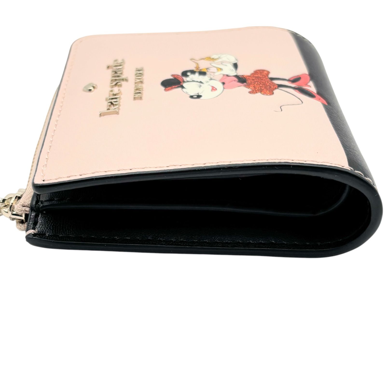 美品 ケイトスペード kate spade 二つ折り財布 ディズニーコラボ