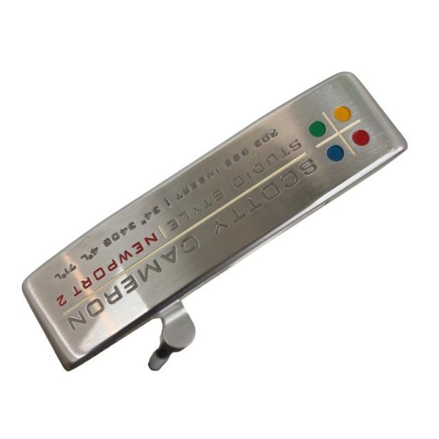 【中古】 タイトリスト SCOTTY CAMERON STUDIO STYLE NEWPORT 2 340G 34インチ パター PT スチール (フレックスその他) メンズ 男性用 右利き 右用 Cランク ゴルフクラブ 26,744円