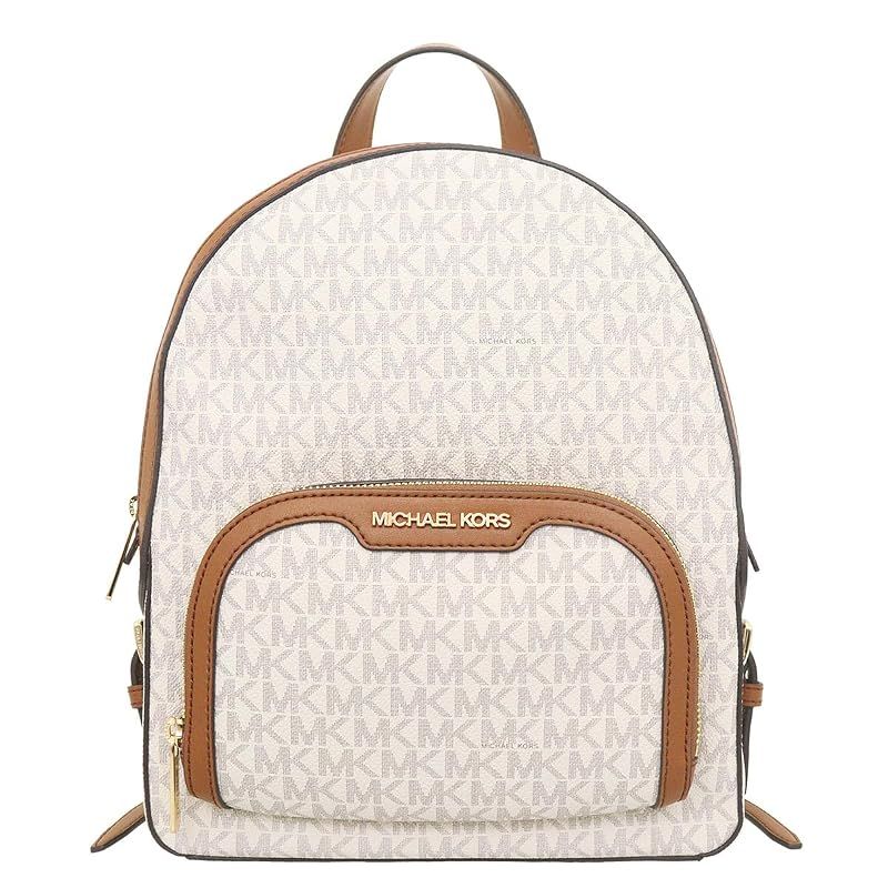 【新品】 [Michael Kors] [マイケルコース] バッグ(リュック) 35S2G8TB2B バニラ ジェイシー シグネチャー ミディアム ジップ ポケット バックパック レディース [アウトレット品] [ブランド] [並行輸入品] 0