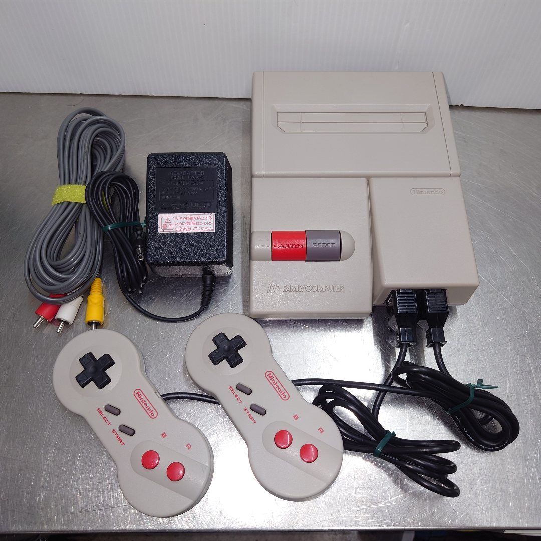 任天堂 Nintendo AV仕様ファミコン（ニューファミコン） HVC-101 囗T巛