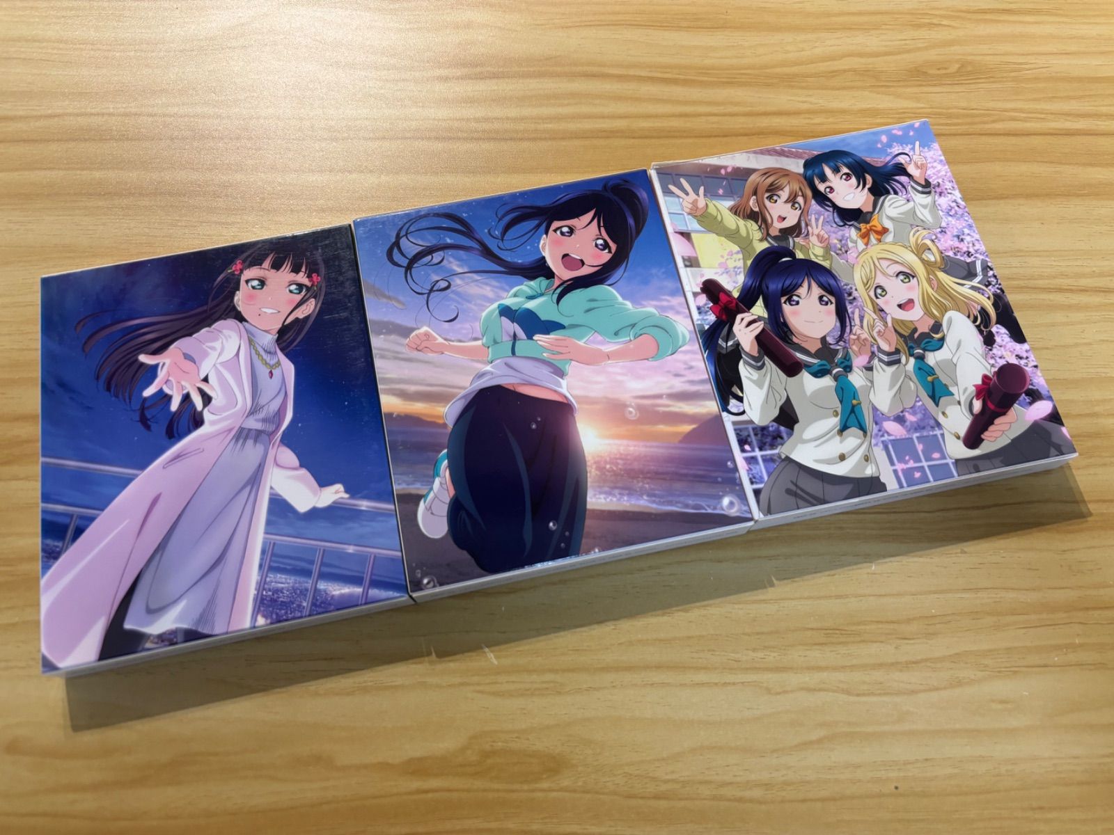 中古][blu−ray+CD] ラブライブ！サンシャイン!!1st 全7巻(帯付き)(1