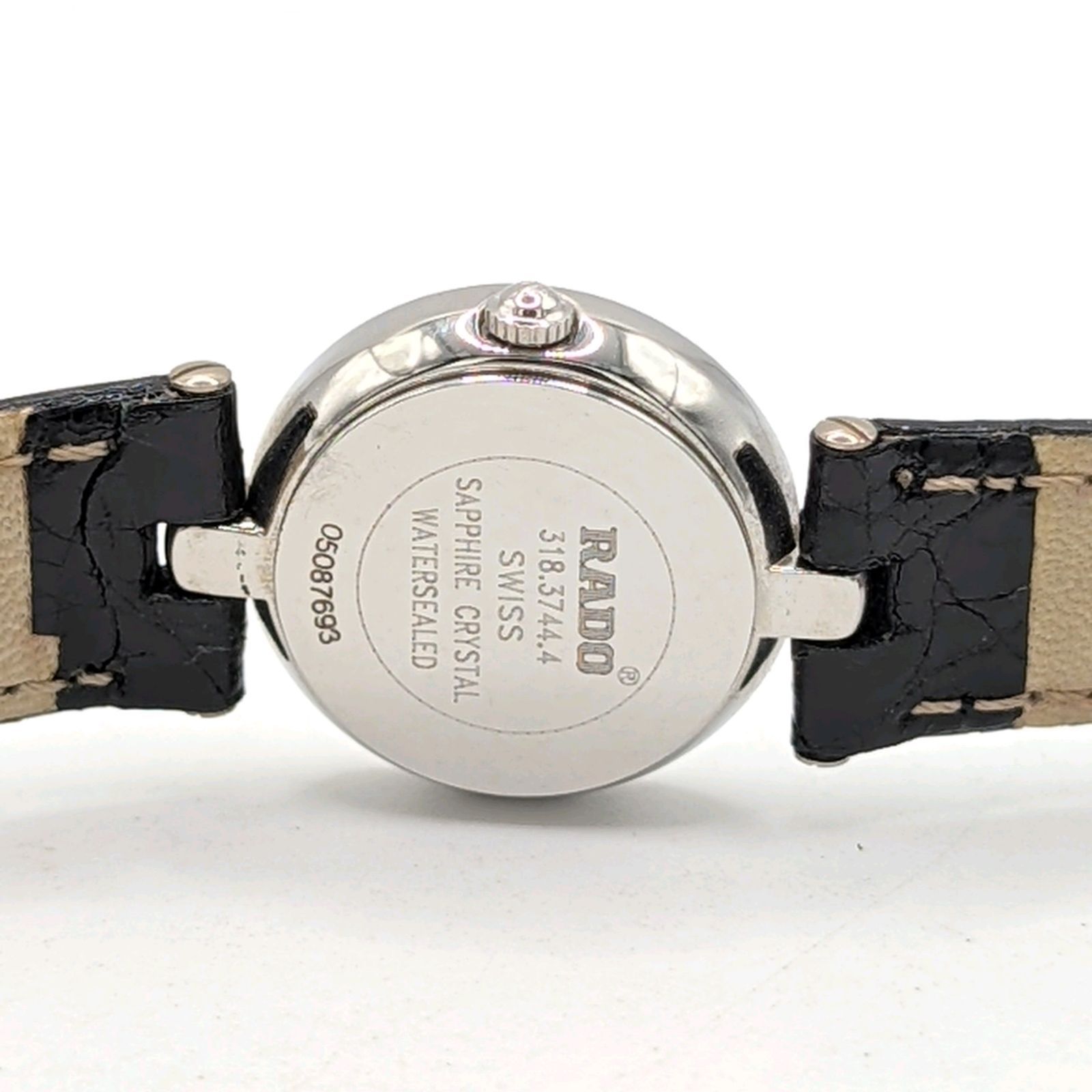 RADO Florence 318.3744.4 Watch Quartz Ladies Silver Dial Swiss Y2K