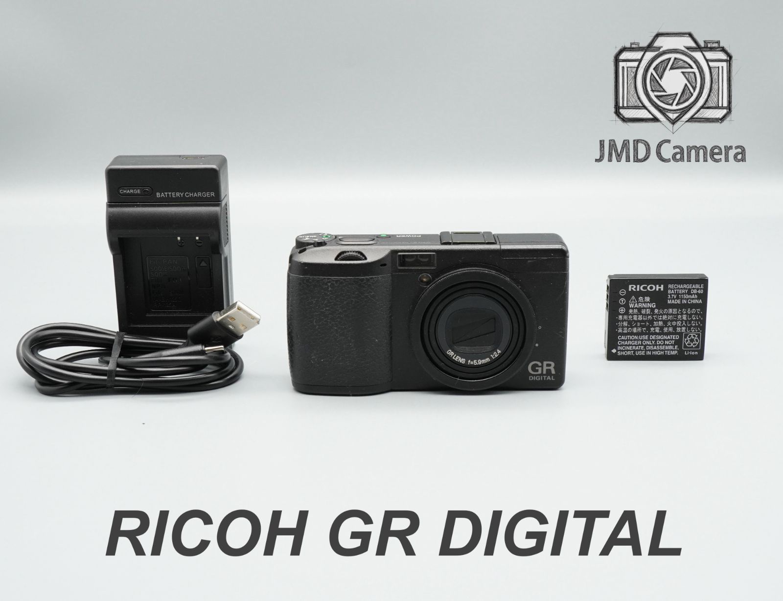 ショット数_817回・極美品　RICOH GR DIGITAL 初代 RICOH GR DIGITAL 初代 コンパクトデジタルカメラ ショット数3690 完動