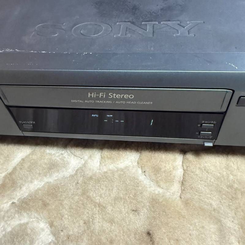 SONY ソニー SLV-FX11 VHSビデオデッキ Hi-Fi Stereo ビデオカセット