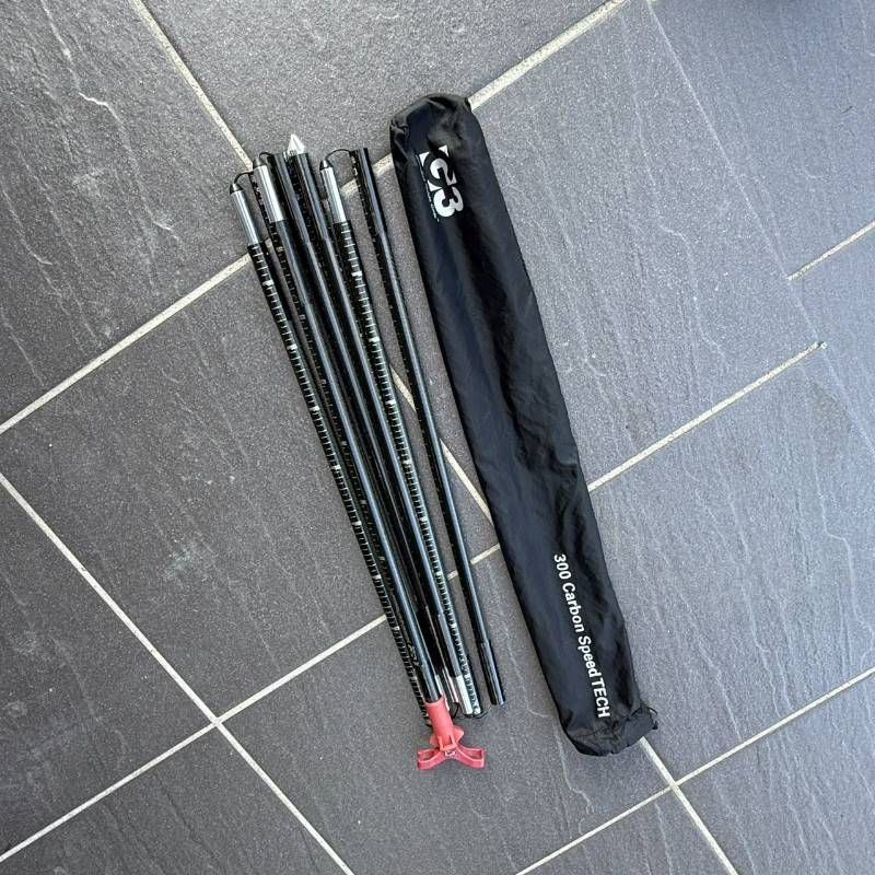 G3 Carbon Speed TECH 300cm カーボンポール テント タープポール 収納袋付き