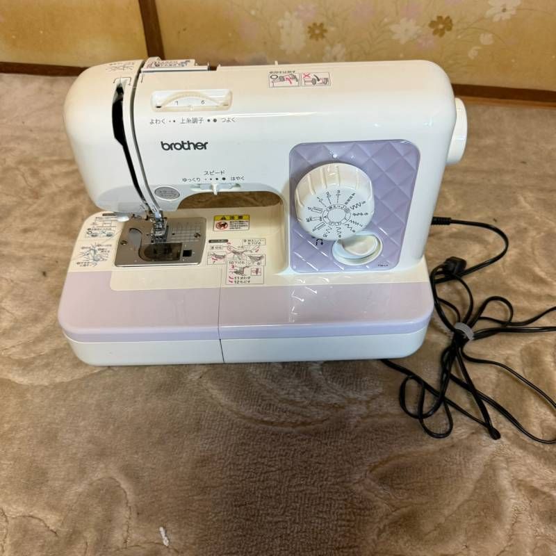 brother F38-LA（ELU5402） 電子ミシン フットコントローラー付き 動作