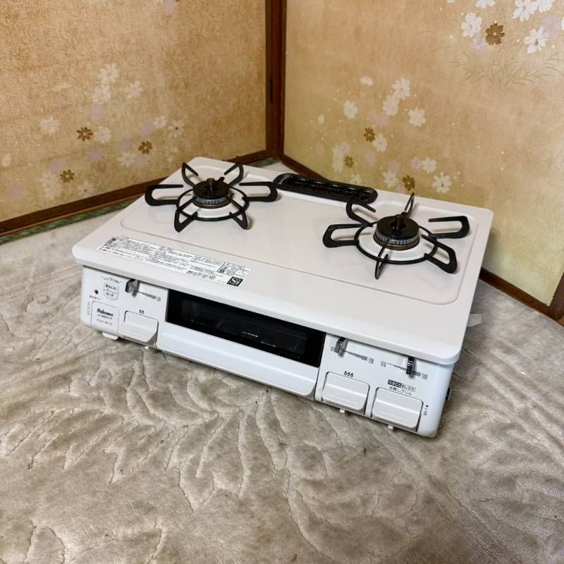 Paloma パロマ ガスコンロ IC-S89KH-R 右強火力 水なし片面焼きグリル 2口ガステーブル