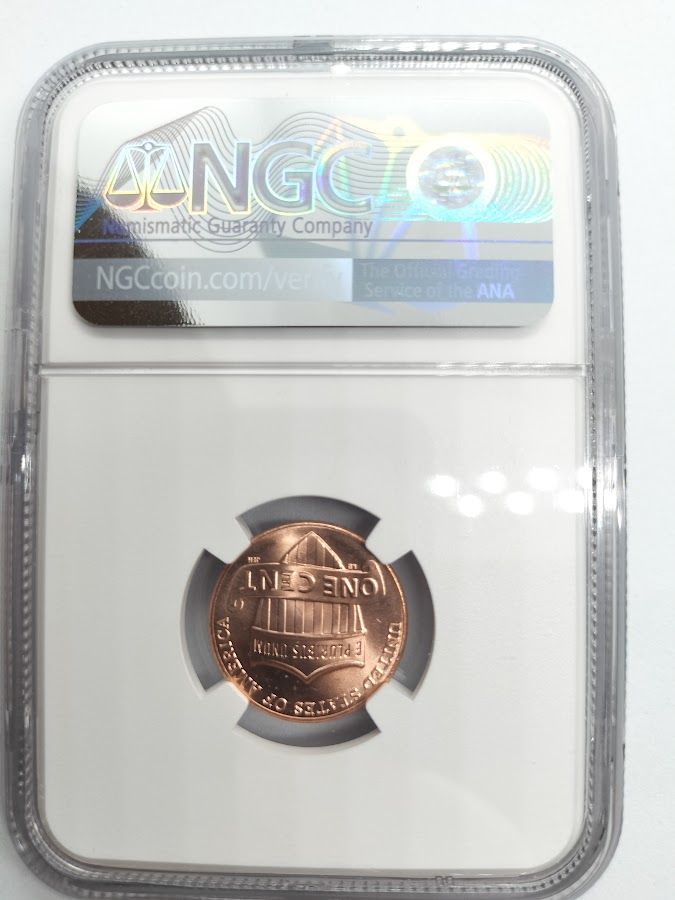 2点セット】NGC MS66 RD 2025 P&D リンカーンシールドセント ペニー 2点セット】NGC MS66 RD 2025 P&D リンカーンシールドセント ペニー