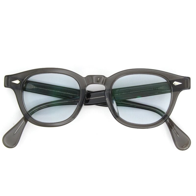 美品 JULIUS TART OPTICAL × POKER FACE ジュリアスタートオプティカル メガネフレーム 別注 AR 44-22 PL-001SC DARK GRAY 54001246 美品 JULIUS TART OPTICAL × POKER FACE ジュリアスタートオプティカル
