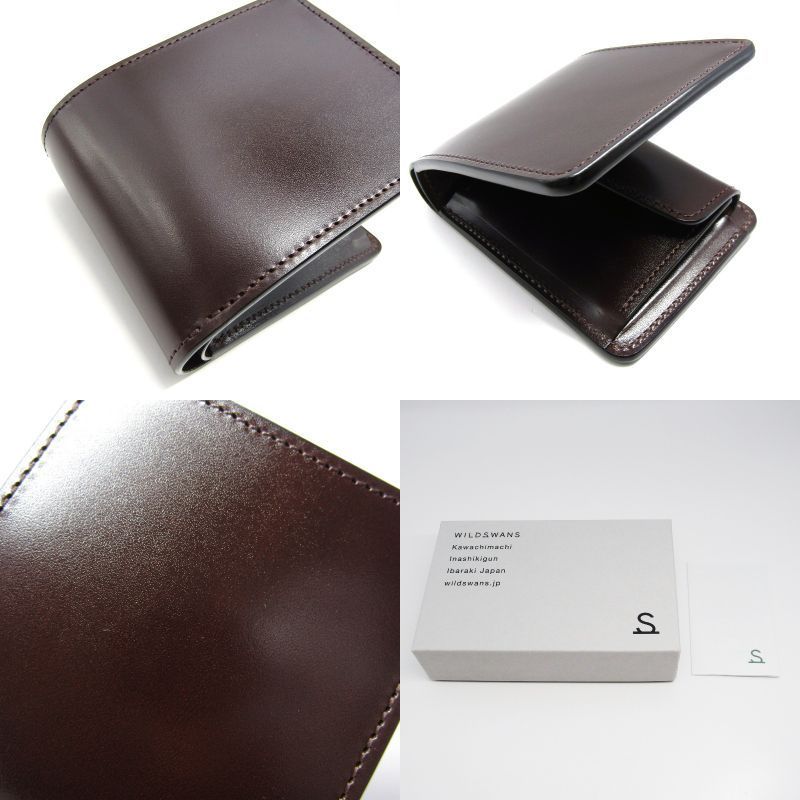 未使用 WILDSWANS ワイルドスワンズ 二つ折り財布 サドルプルアップ