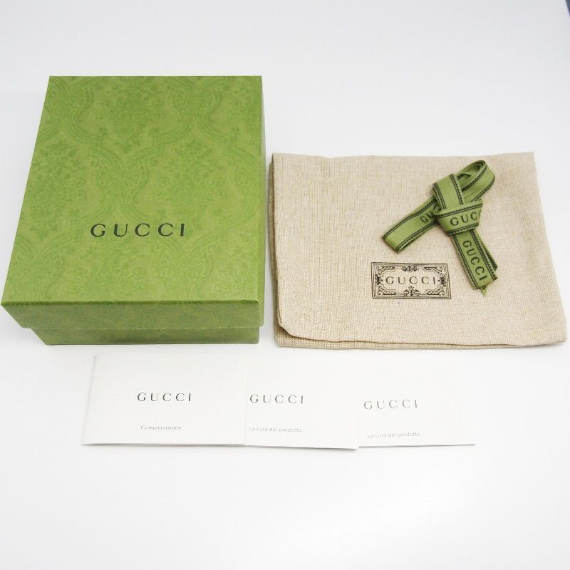 美品 GUCCI グッチ 二つ折り財布 ダイアナ 658635 UKMBT 2572 ジャンボ GGキャンバス バンブー イタリア製 ベージュ 61006058