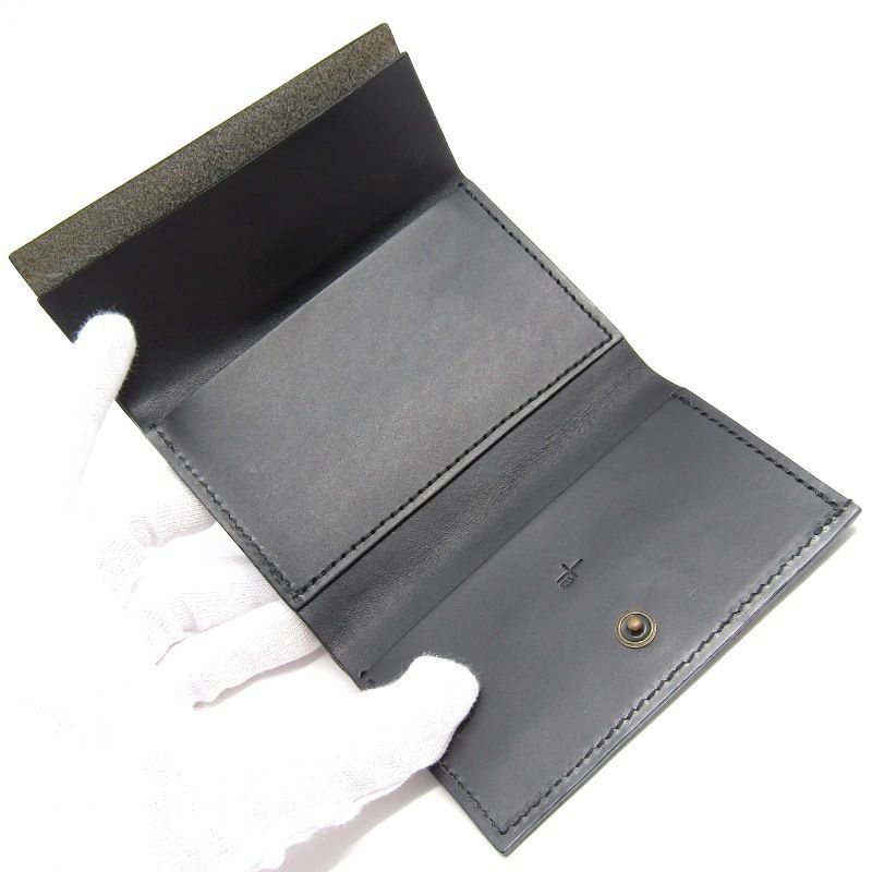 美品 m+ エムピウ ミニ財布 straccio リスシオ ブッテーロ