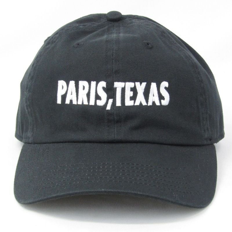 BOUTIQUE ブティック キャップ PARIS, TEXAS CAP ブラック 黒 60010052