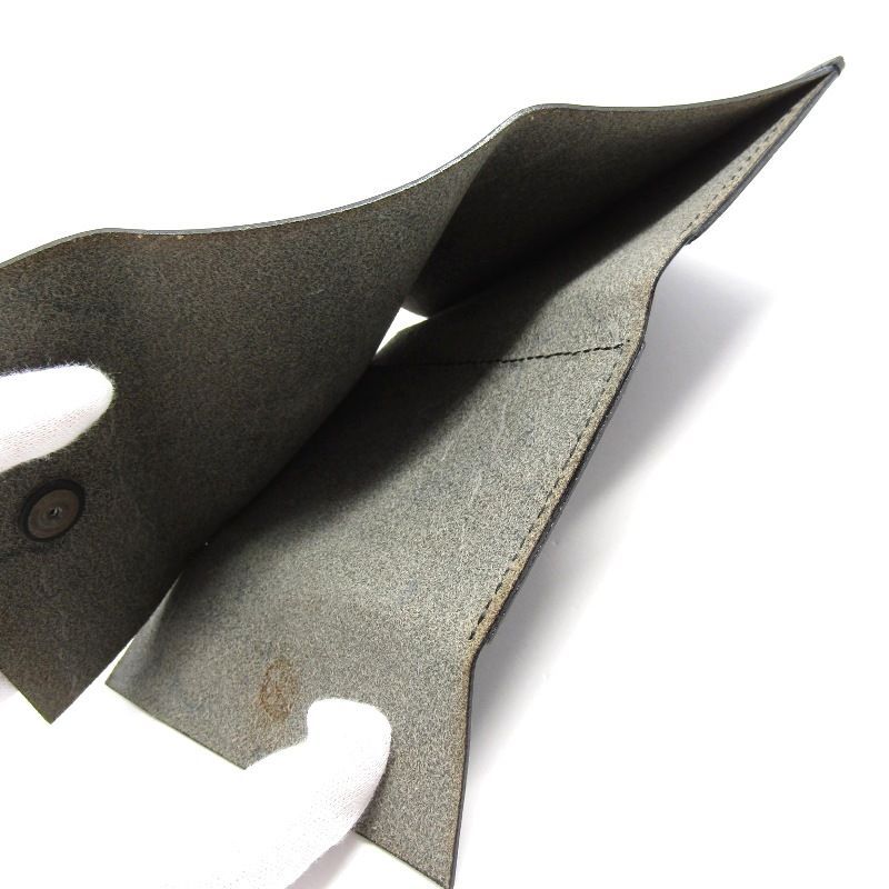 美品 m+ エムピウ ミニ財布 straccio リスシオ ブッテーロ