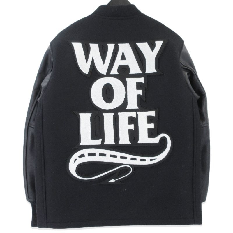ジャケット・アウター NEIGHBORHOOD x WTAPS x RATS 20th Jacket 未使用 RATS × NEIGHBORHOOD × WTAPS ラッツ 20th LEATHER X MELTON