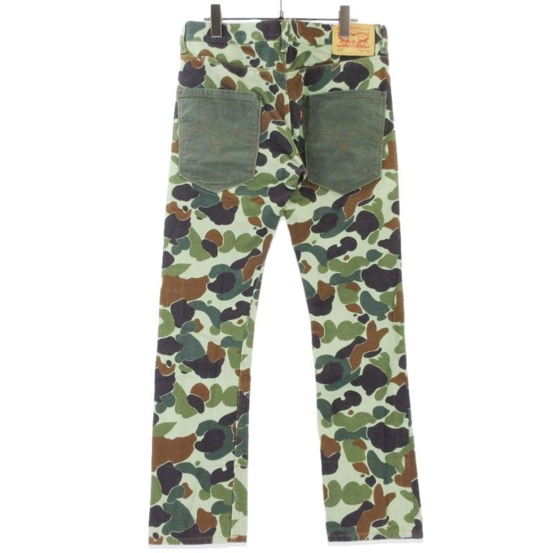 JUNYA WATANABE サルエルパンツ　迷彩柄 JUNYA WATANABE MAN × Levi's ジュンヤワタナベ マン デニムパンツ 510