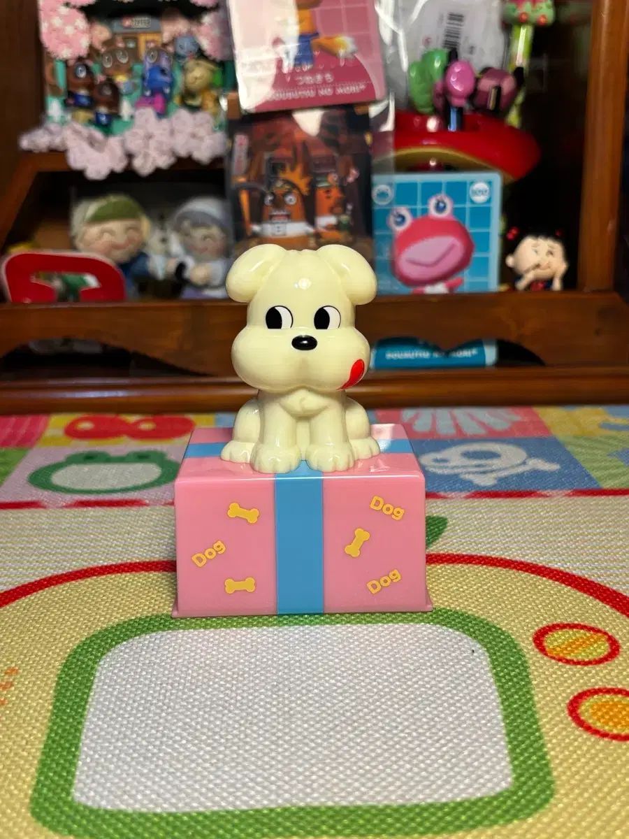 Peko-chan perro va alcancía