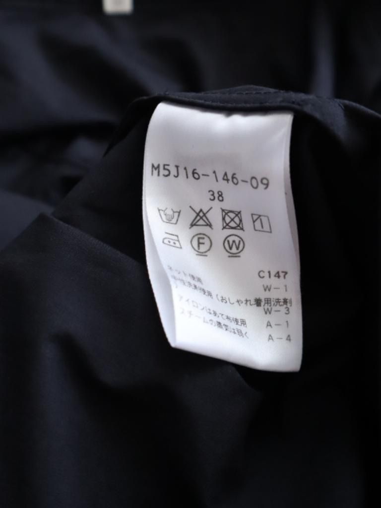 EPOCA エポカ シルクコットン ハーフジップシャツワンピース Sサイズ