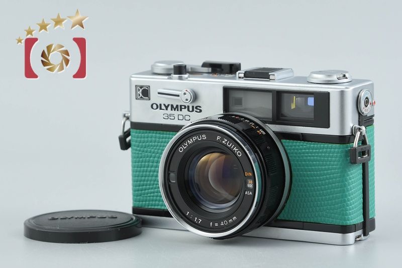 【中古】OLYMPUS オリンパス 35 DC グリーン レンジファインダーカメラ