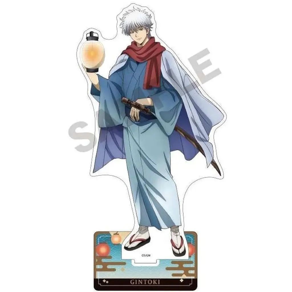 [Used] Acrylic Stand/Acrylic Panel Sakata Gintoki Acrylic Stand Lantern Series “New Movie Version Gintama -Yoshiwara Great Flame-”