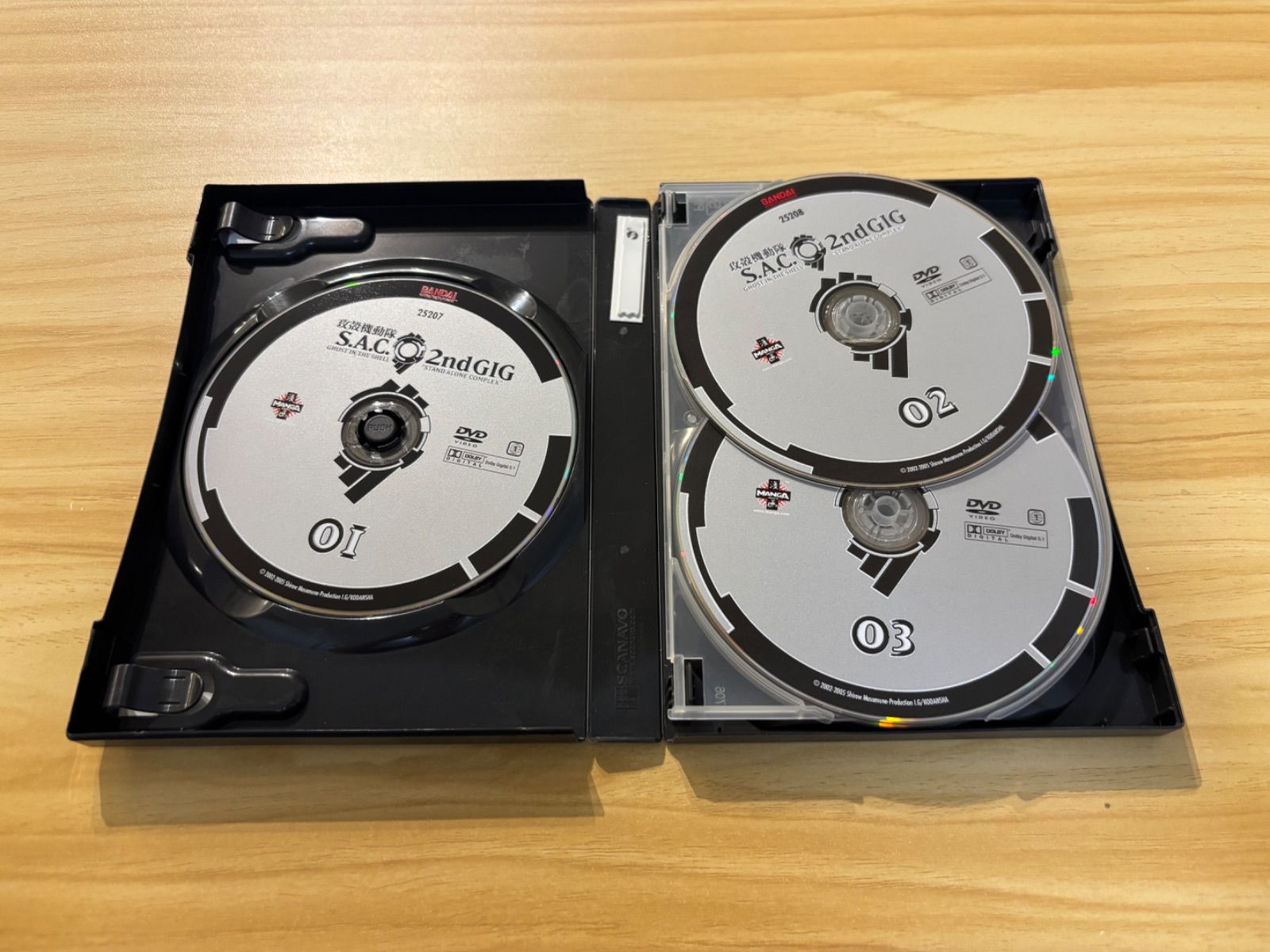 中古][DVD] 攻殻機動隊 S.A.C. 2nd GIG 海外版 DVD BOX〈7枚組