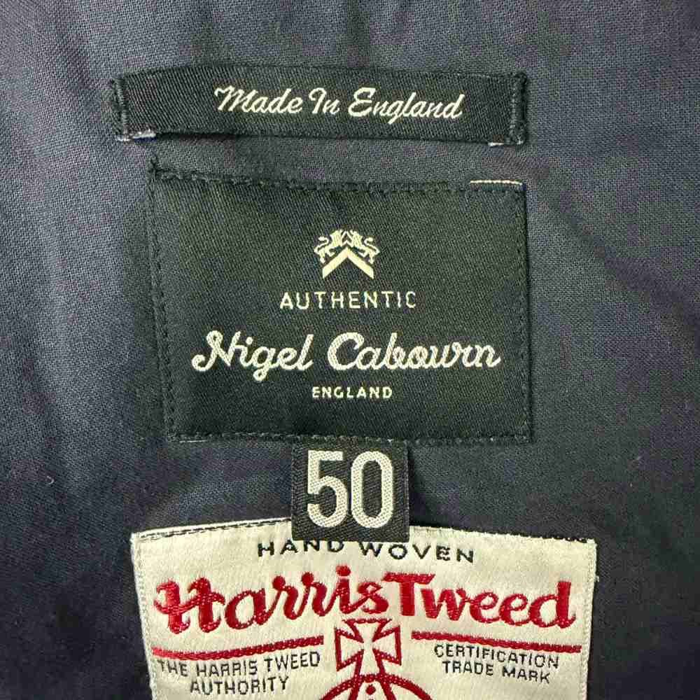 ナイジェルケーボン NIGEL CABOURN 美品 MALLORY JACKET Harris Tweed