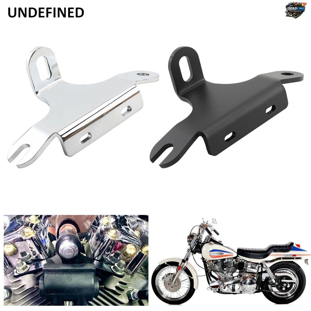 ヘビーデューティーモーターサイクルトップエンジンマウント、ハーレーFL FXパンヘッドショベルヘッド1948-1984対応、クロームブラック