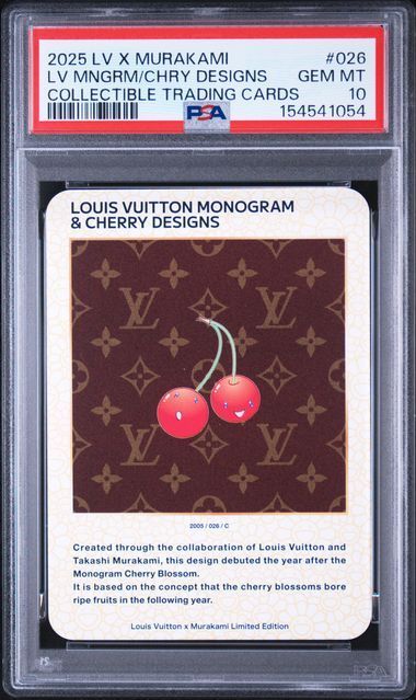 PSA10】ルイ・ヴィトン ×村上隆コラボ 限定カード LOUIS VUITTON