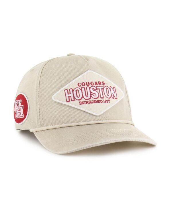 47 ブランド メンズ アクセサリー 帽子 47 Brand Mens and Womens Cream Houston Cougars Outdoorsmen Cairn Hitch Adjusta