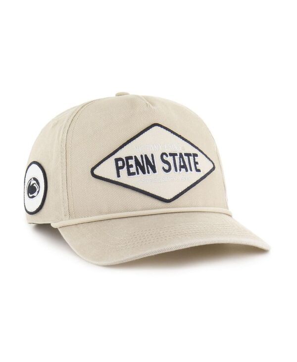 47 ブランド メンズ アクセサリー 帽子 47 Brand Mens and Womens Cream Penn State Nittany Lions Outdoorsmen Cairn Hitc
