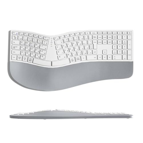 Ewin ERGO エルゴノミクスキーボード Bluetooth JIS配列 疲れにくい