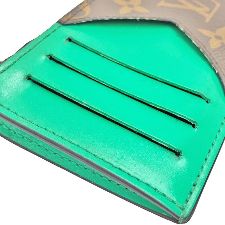 LOUIS VUITTON ルイヴィトン モノグラム マカサー コインカード