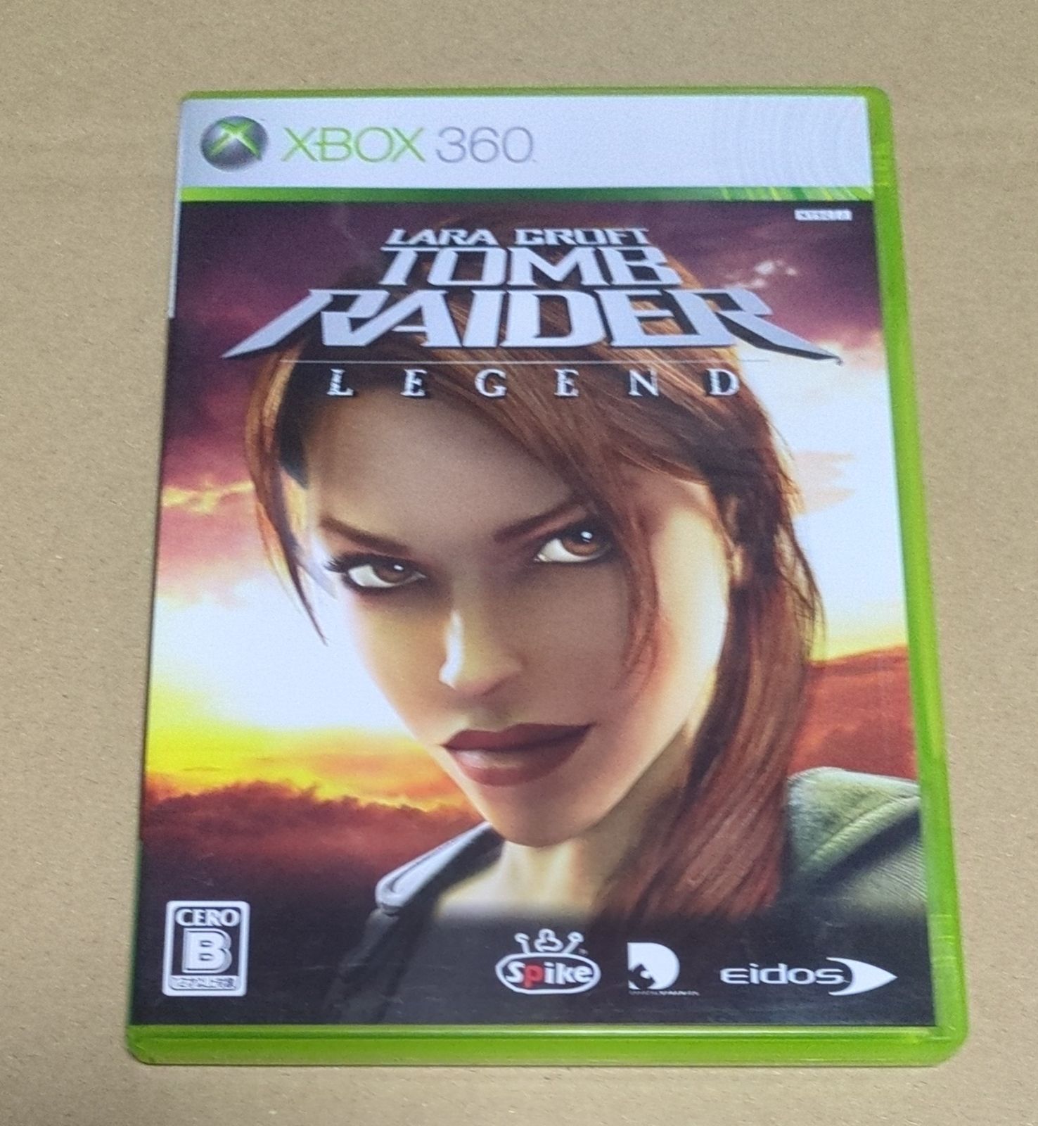トゥームレイダー レジェンド LARA CROFT TOME RAIDER LEGEND XBOX360