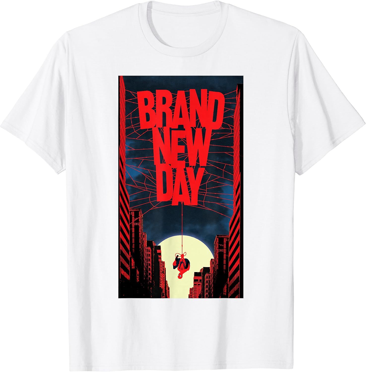 新品未使用品 Marvel スパイダーマン BRAND NEW DAY グラフィックT