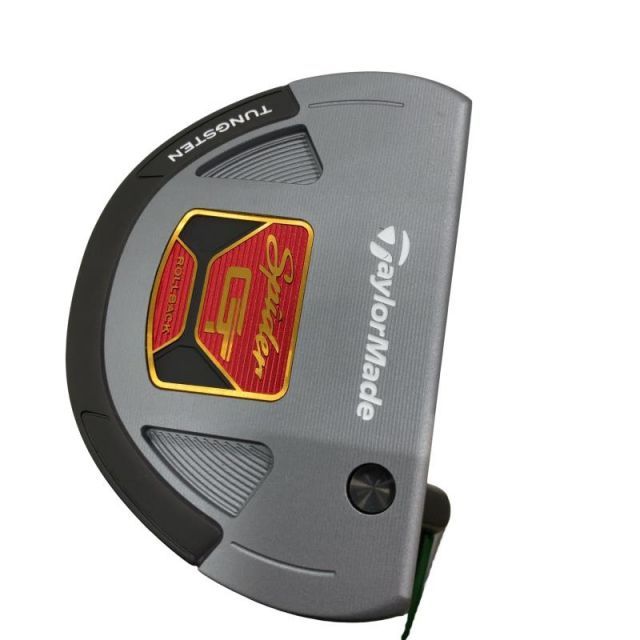 【中古】 テーラーメイド Spider GT ROLLBACK SILVER スモールスラント 34インチ パター PT スチール (フレックスその他) メンズ 男性用 右利き 右用 Bランク ゴルフクラブ