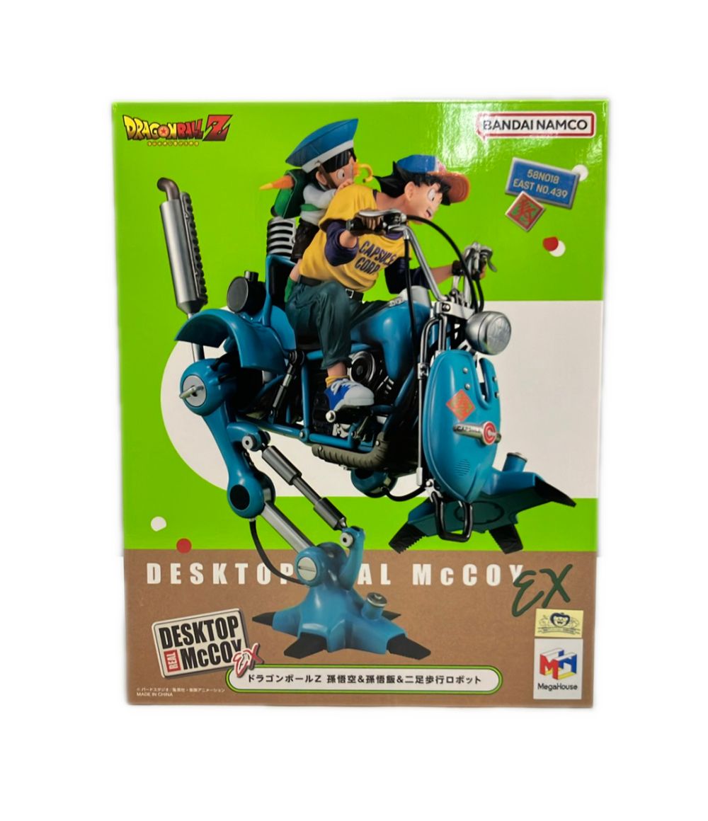 美品 メガハウス ドラゴンボールZ DESKTOP REAL McCOY EX 孫悟空&孫悟飯&二足歩行ロボット フィギュア 美品 メガハウス ドラゴンボールZ DESKTOP REAL McCOY EX 孫悟空&孫悟