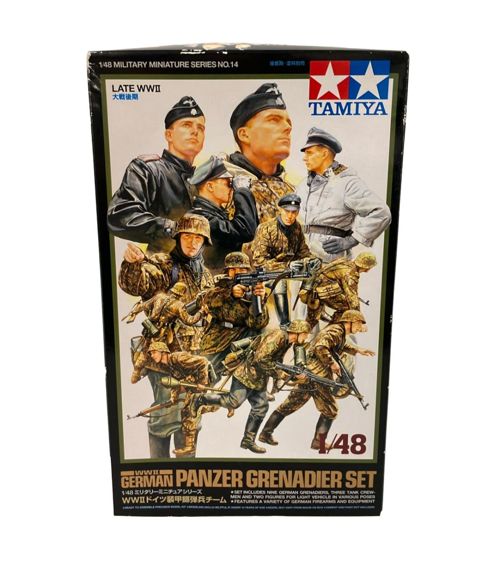 タミヤ ミリタリーミニチュアシリーズ No.14 1/48 WWIIドイツ装甲擲弾